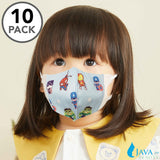 10 pcs 1 - 3 years old Baby's Disposable 3D Face Mask w/ Hero's Design