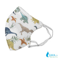 10 pcs Kid's Disposable 3D Face Mask w/ Dinosaur Design