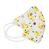 10 pcs Kid's Disposable 3D Face Mask w/ Pokemon Design